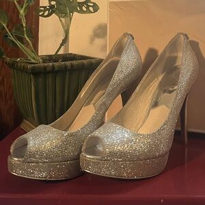 Michale Kors glitter sparkly heels
